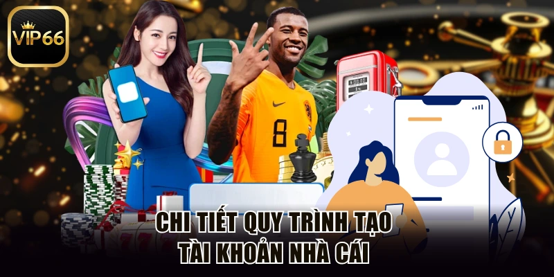 Chi tiết quy trình tạo tài khoản nhà cái
